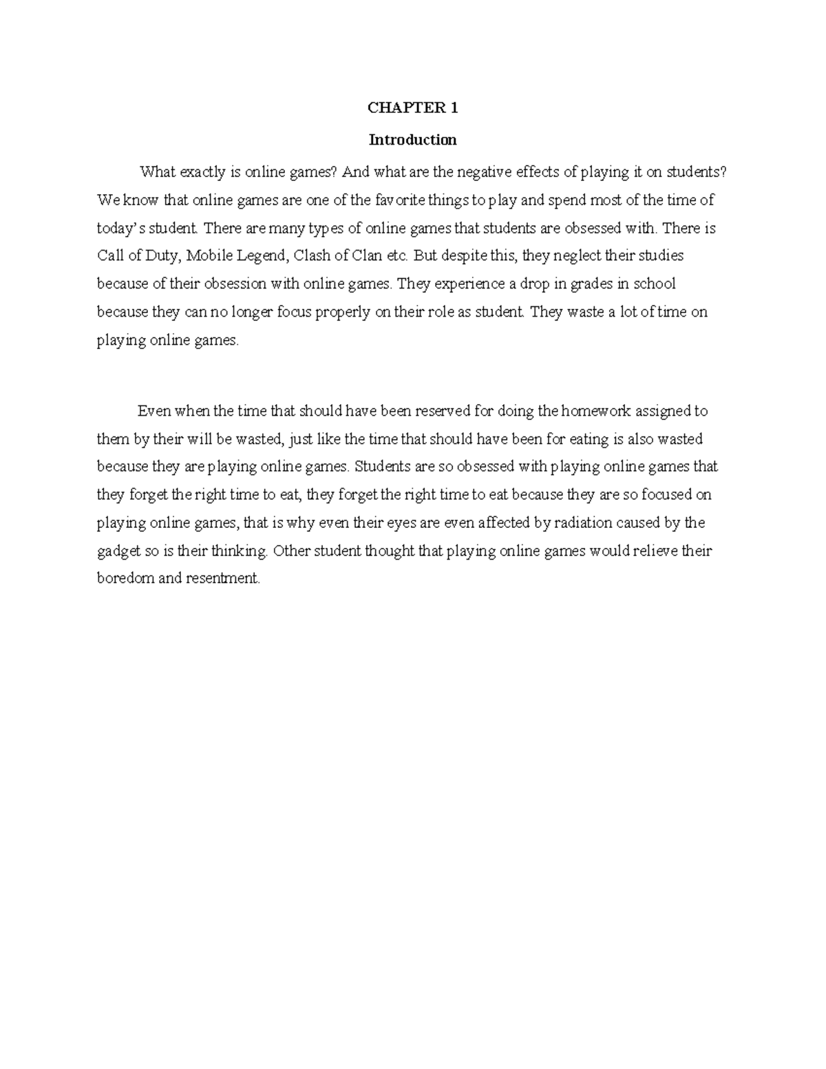 PR2 - research unaccomplished - CHAPTER 1 Introduction What exactly is ...