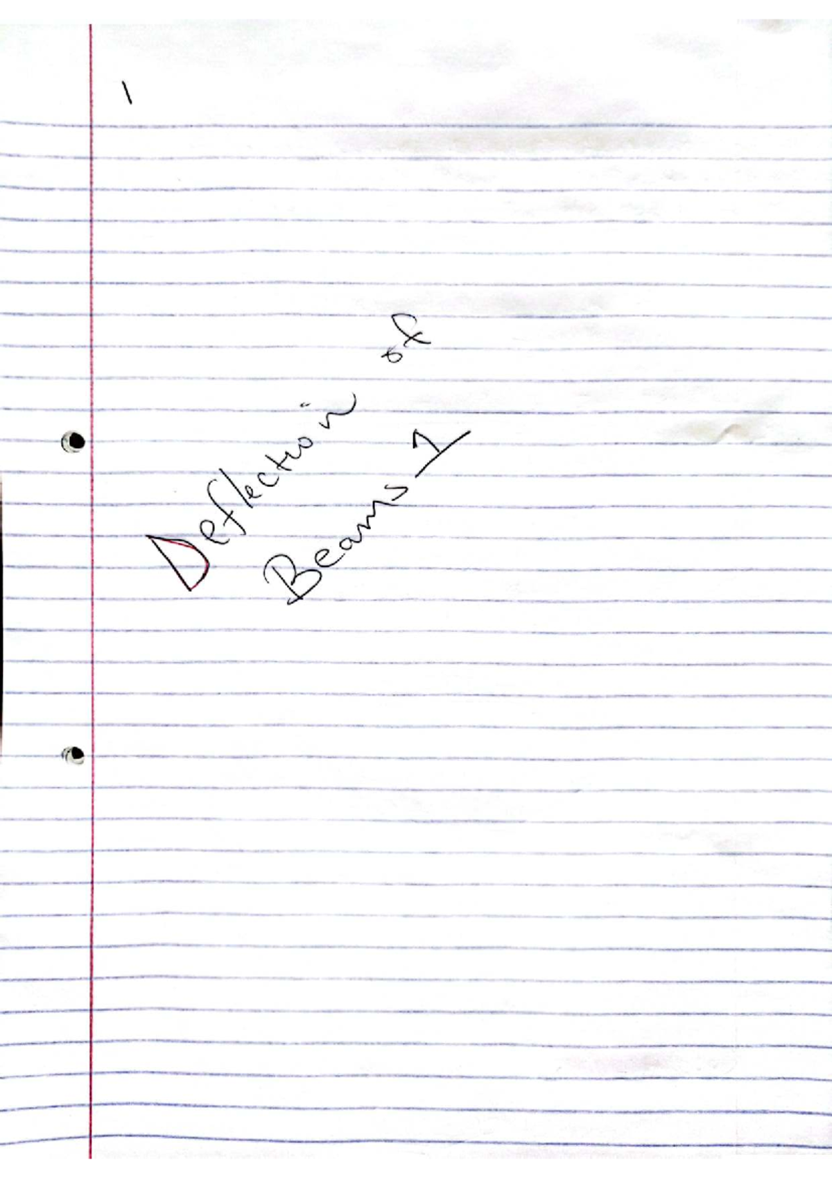 Deflection of Beams: Detailed Notes on Bending Moments and Curvature ...