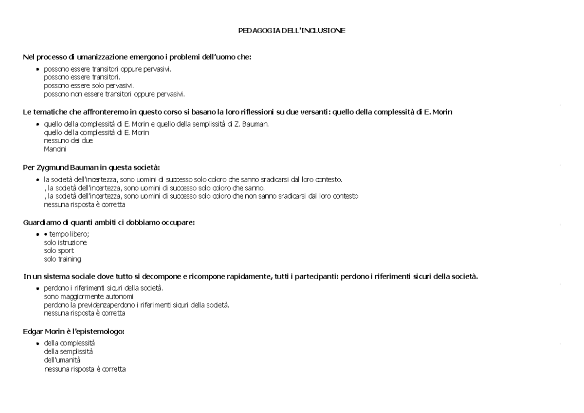 Domande D'esame - Società Delle Reti E Pratiche Di Consumo: Prof. Cuman - Foto 2