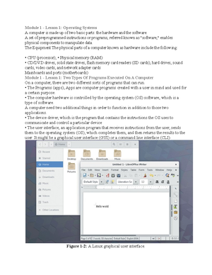 [Solved] Identify and elaborate on configurations a Linux computer ...