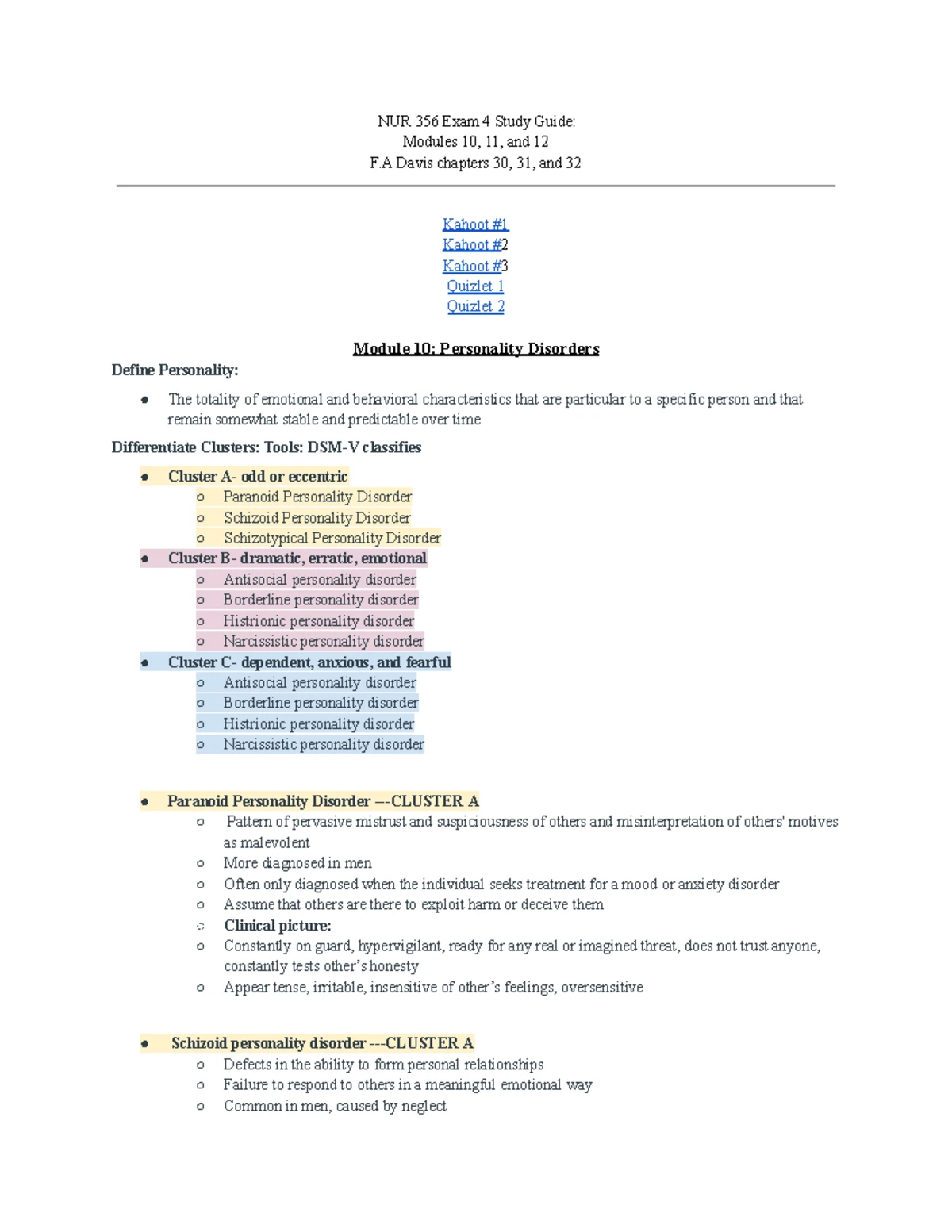 Module 2 NUR 427 Shared Decision-Making Case Study Analysis - Studocu