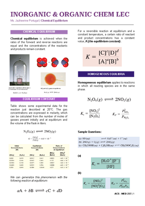 Chemical Bonding - INORGANIC & ORGANIC CHEM LEC Ms. Jazheerine Portugal ...
