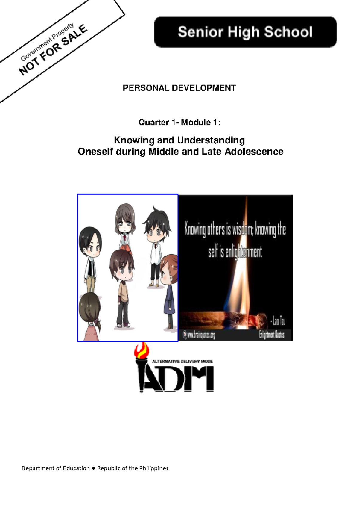 Per Dev Q1 Module 1 Knowing-and-Understanding-Oneself Ver1 - PERSONAL ...