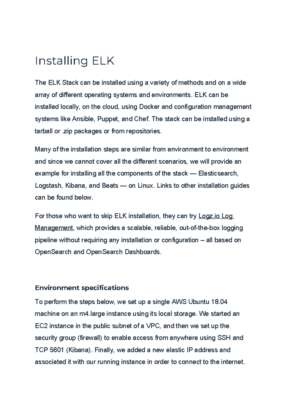 ELK Stack Overview: Components, Popularity, and Use Cases - Studocu