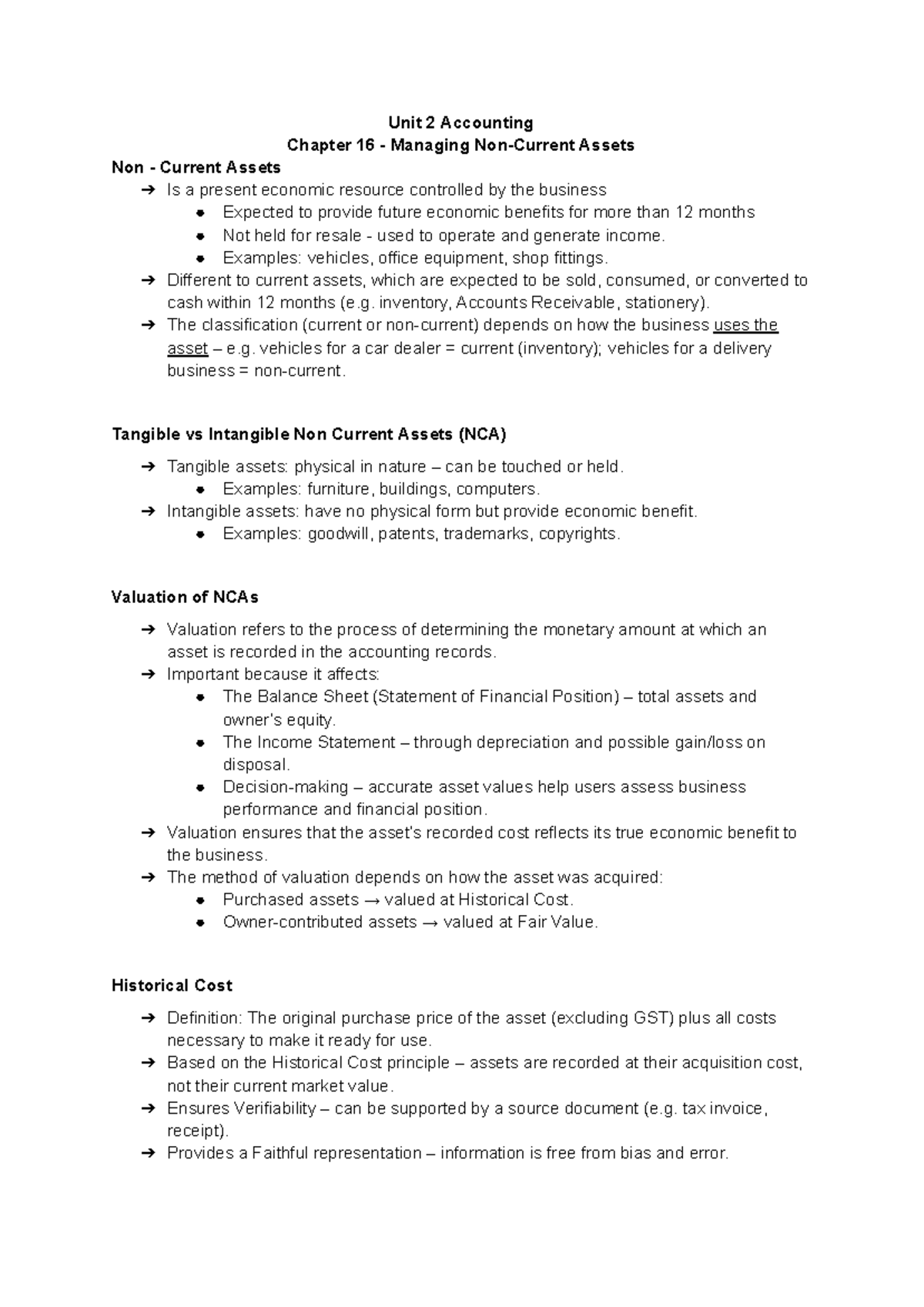 Accounting VCE Unit 2 Chapter 16: Current Assets & Valuation Methods ...