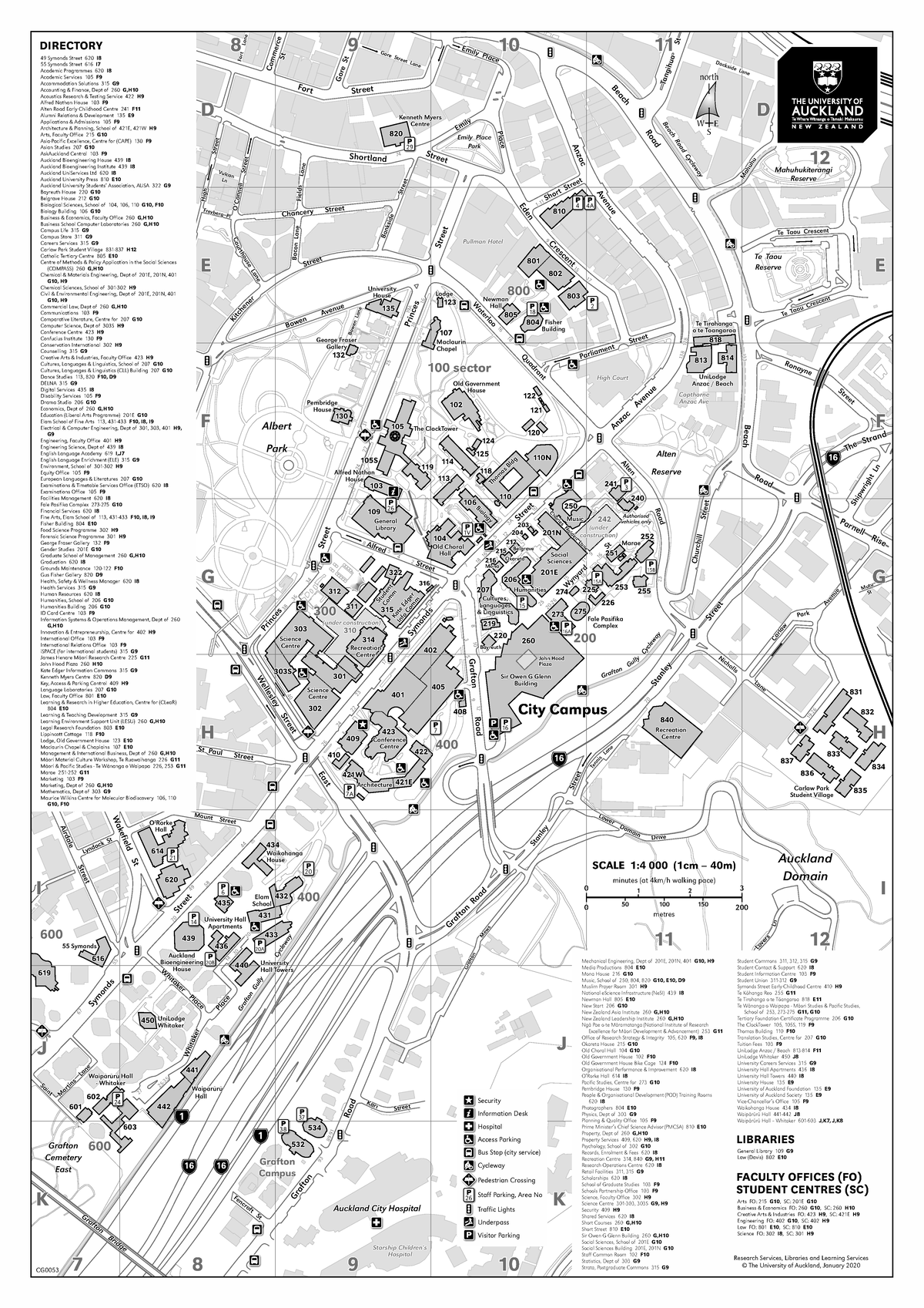 City Campus Map Overview and Key Locations Guide - Studocu