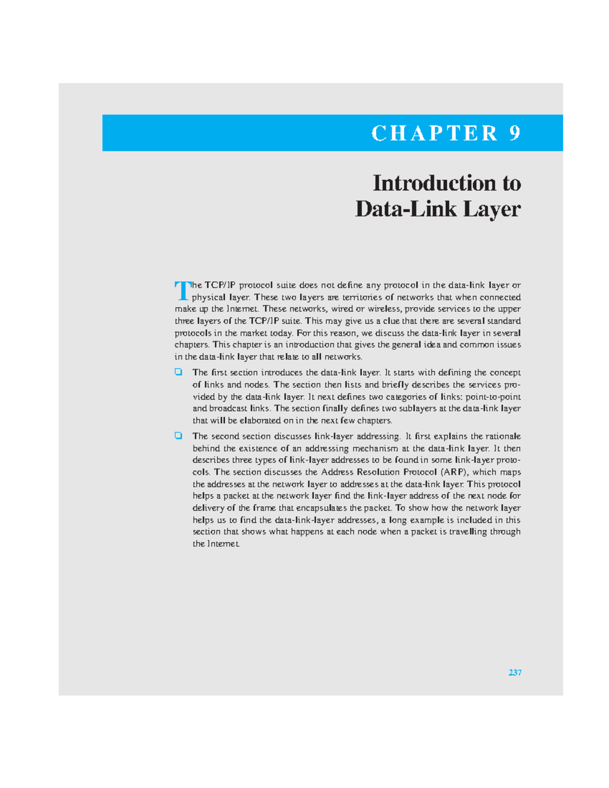 CHAPTER 9: Introduction to Layer in Computer Networks (Course Code ...