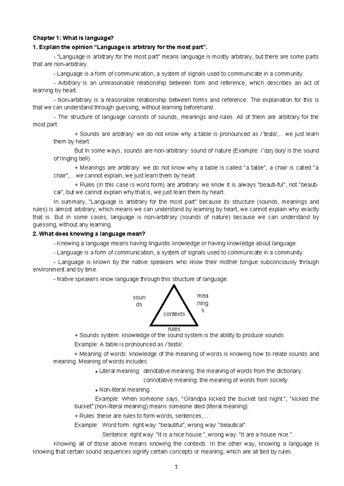 Chapter 1: Understanding Language - Key Concepts in Linguistics ...