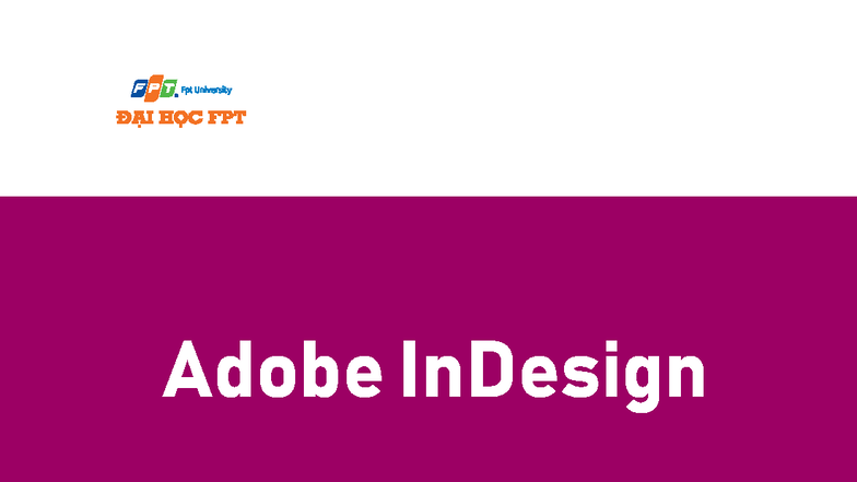 Adobe InDesign Basics: Introduction to Digital Design Tools (DIGITAL ...