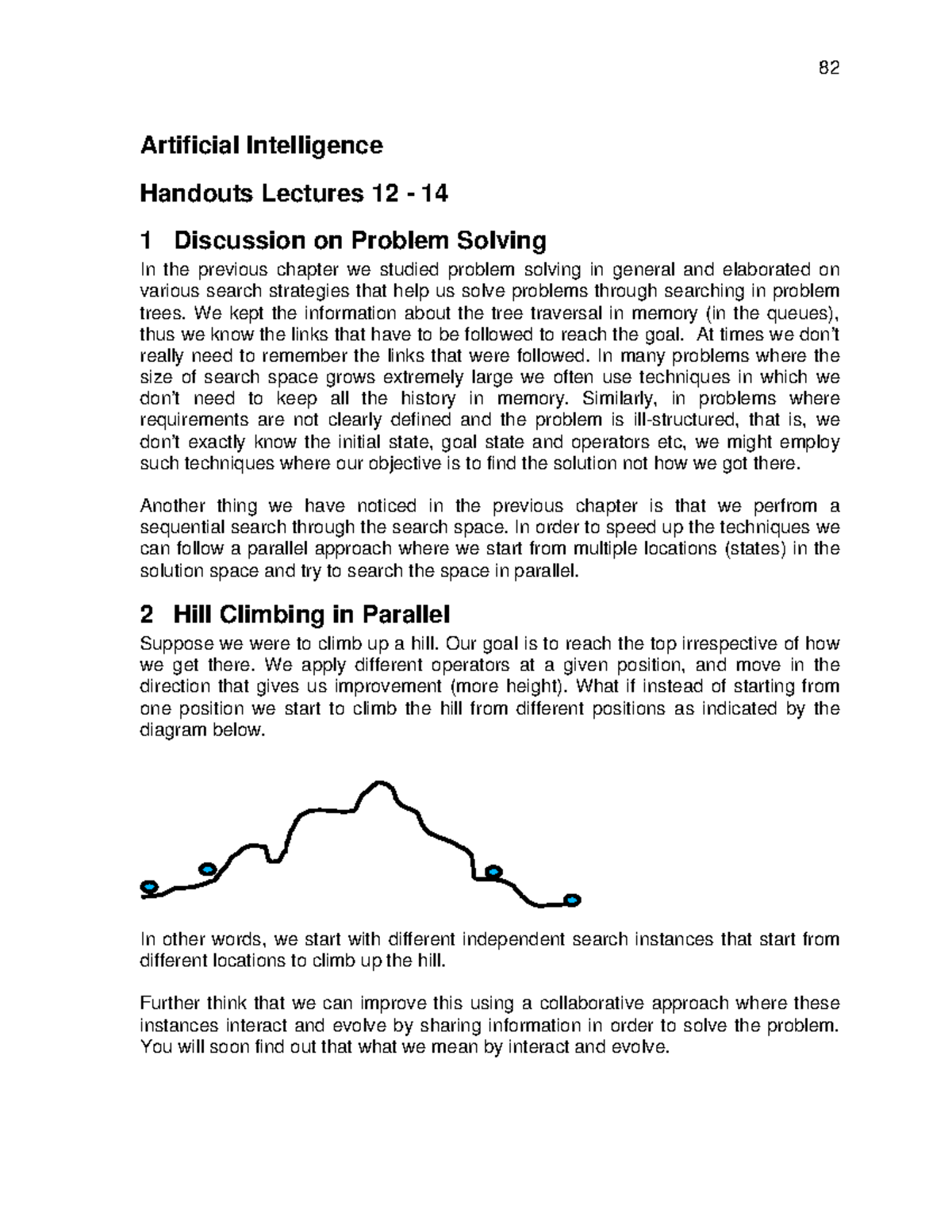 Artificial Intelligence (AI) Lectures 12-14: Problem Solving & Genetic ...