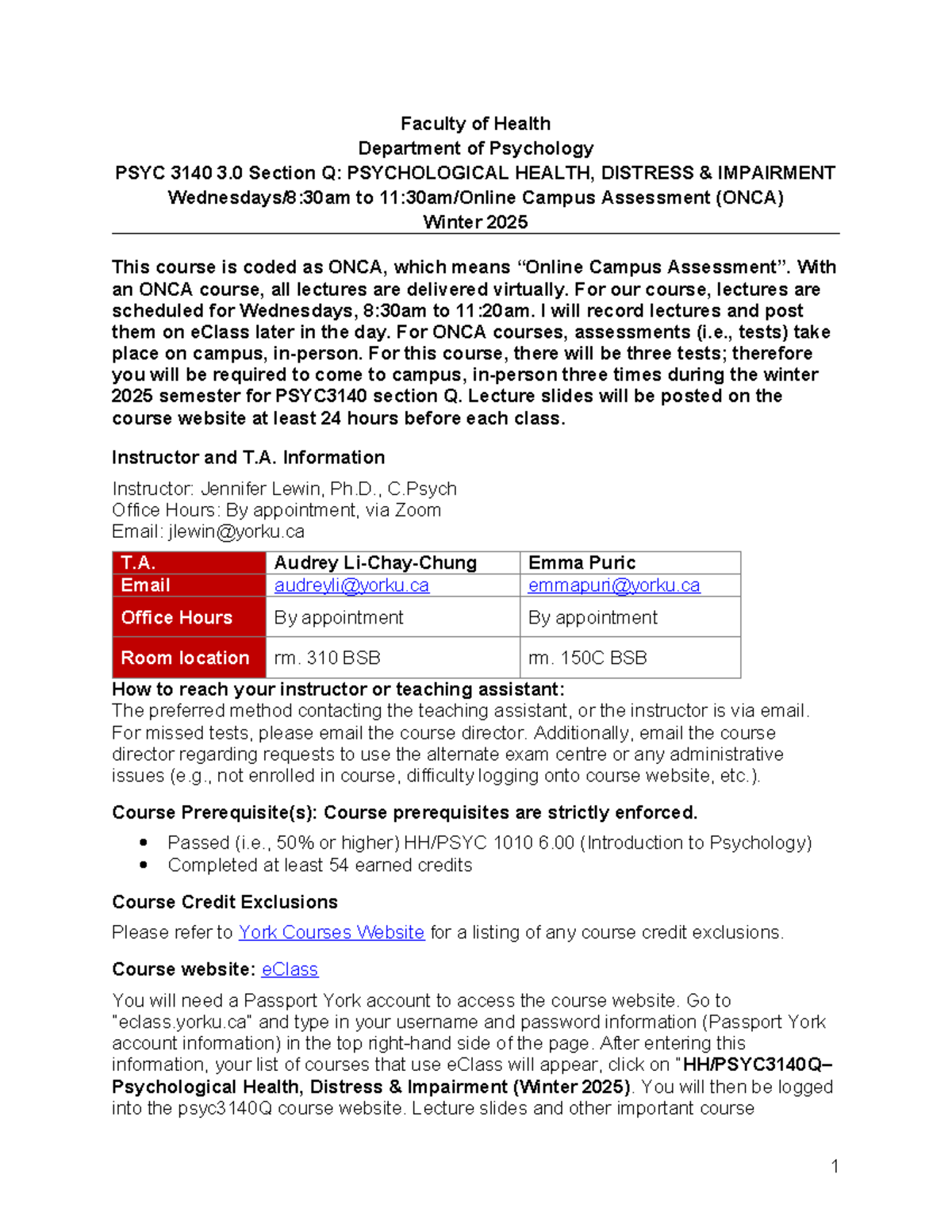 PSYC3140Q Winter 2025 Online Final Exam Notes by jlewin - Studocu