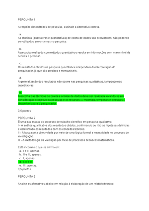 [Solved] Leia com ateno as descries abaixo de alguns tipos de trabalhos ...