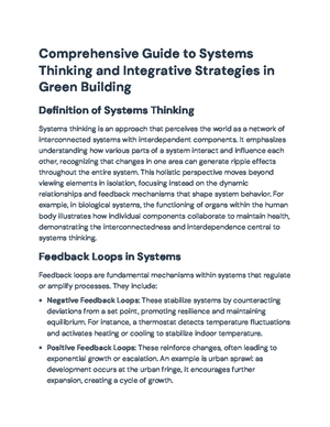 Integrative Process Strategies for LEED Certification: Module 4 ...