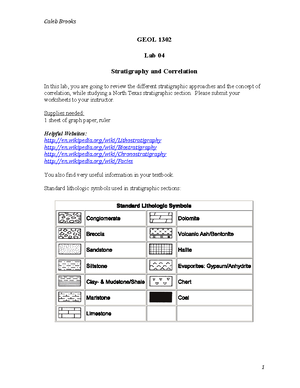 Lab 5 - Metamorphic Rocks - GEOL 3340 Lab 05 Metamorphic Rocks Observe ...