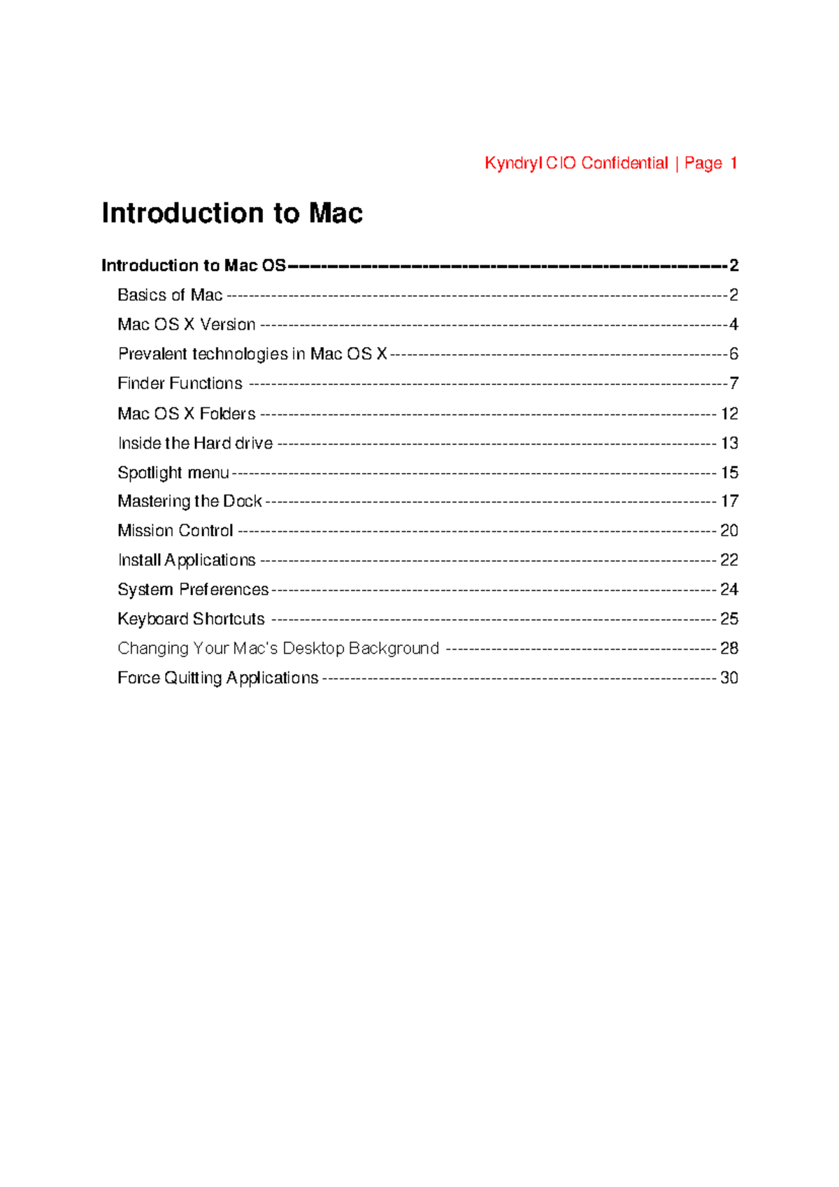 Chapter 1: Introduction to Mac OS X - Features & Functions - Studocu