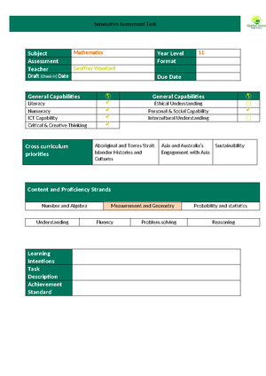 11 - Australian Capital Territory (ACT) Senior Secondary Certificate ...