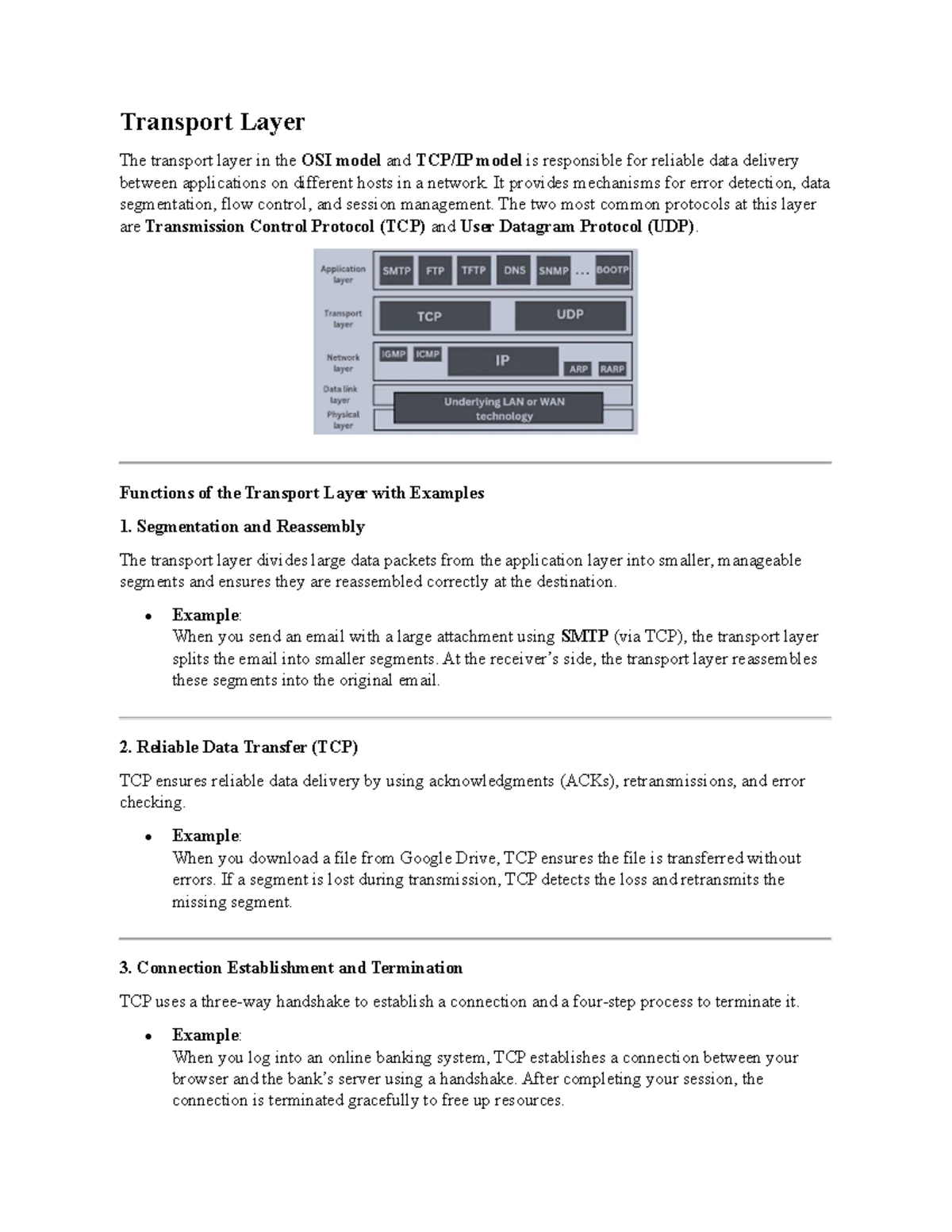 Unit 4: Data Link Layer Overview - Networking Fundamentals - Studocu
