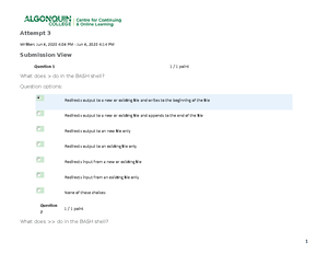 Week 7 - assignment - CST8207 Linux - Assignment 7 by: Arsalan ...
