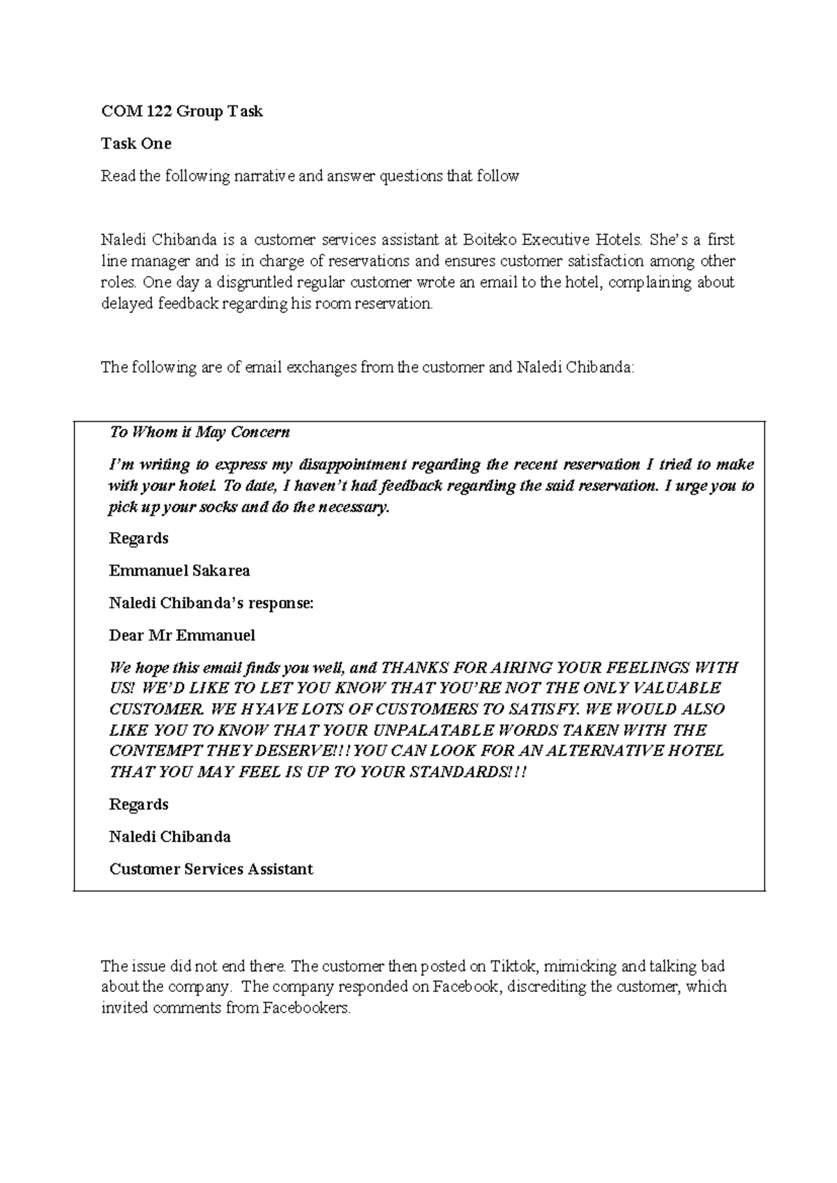 COM 141: Course Outline on Communication & Academic Literacy Skills ...