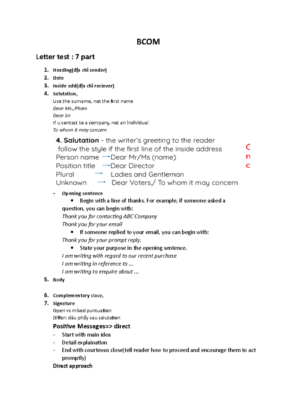 BCOM take note - khum biết đâu, mình up bừa đó ạ=)))))))))))))) - BCOM ...