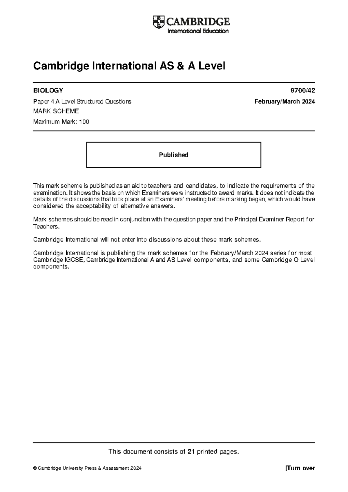 9700 m24 ms 42 - practice questions - This document consists of 21 ...