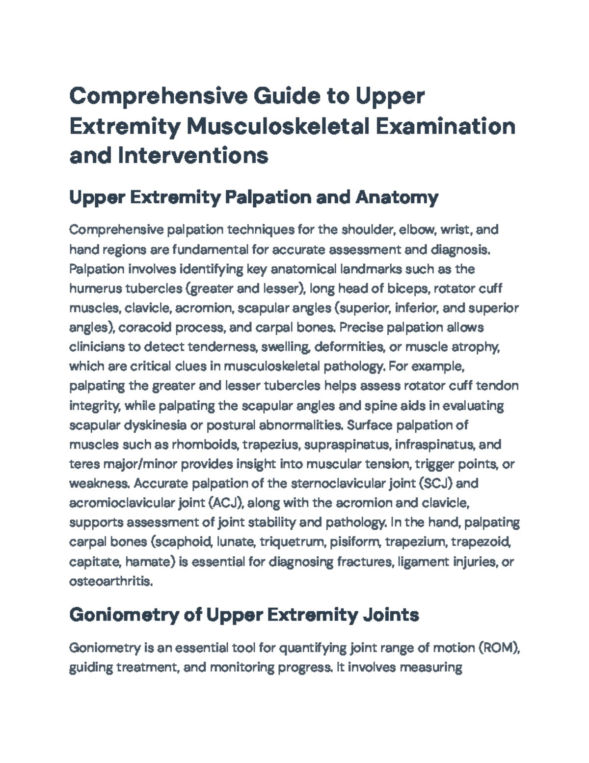 Comprehensive Guide to Elbow Biomechanics & Musculotendinous Conditions ...