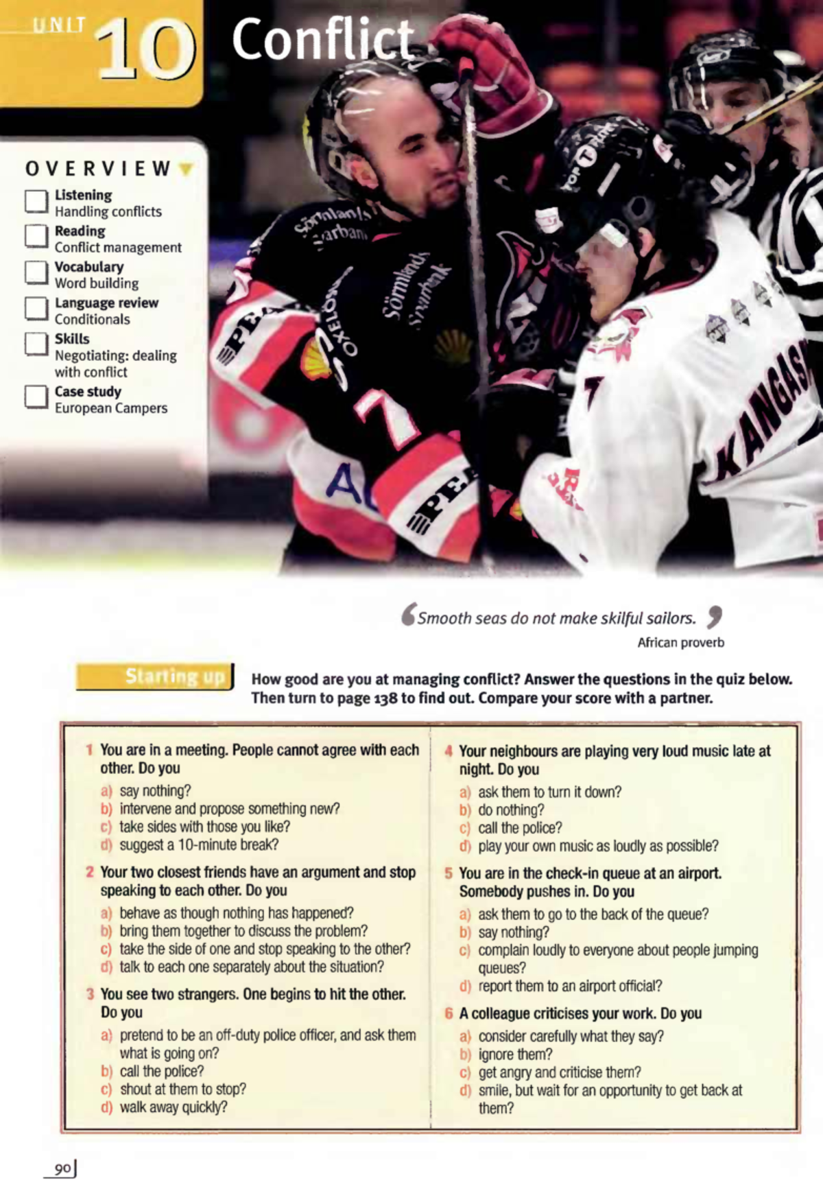 Conflict Management Strategies: A Case Study on European Campers (7104 ...