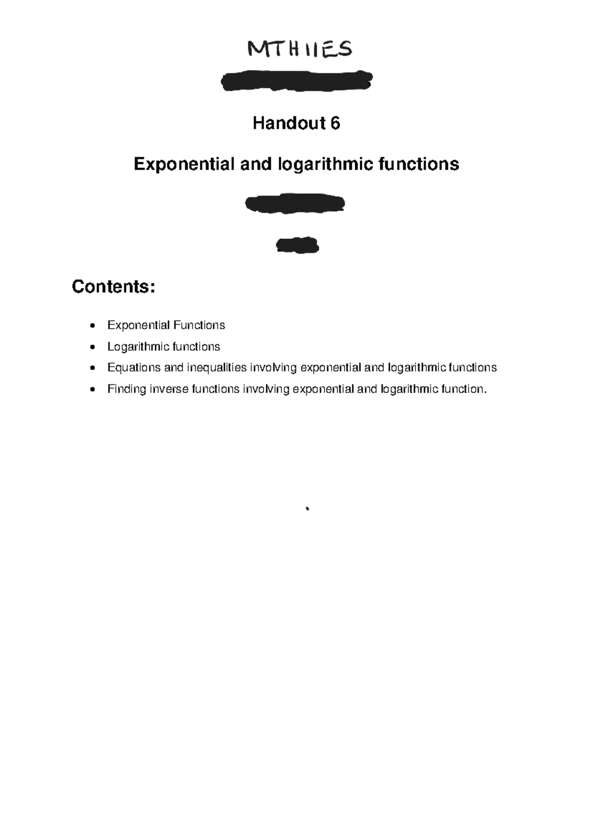 Lecture 9 Notes on Functions: Understanding Function Definitions and ...