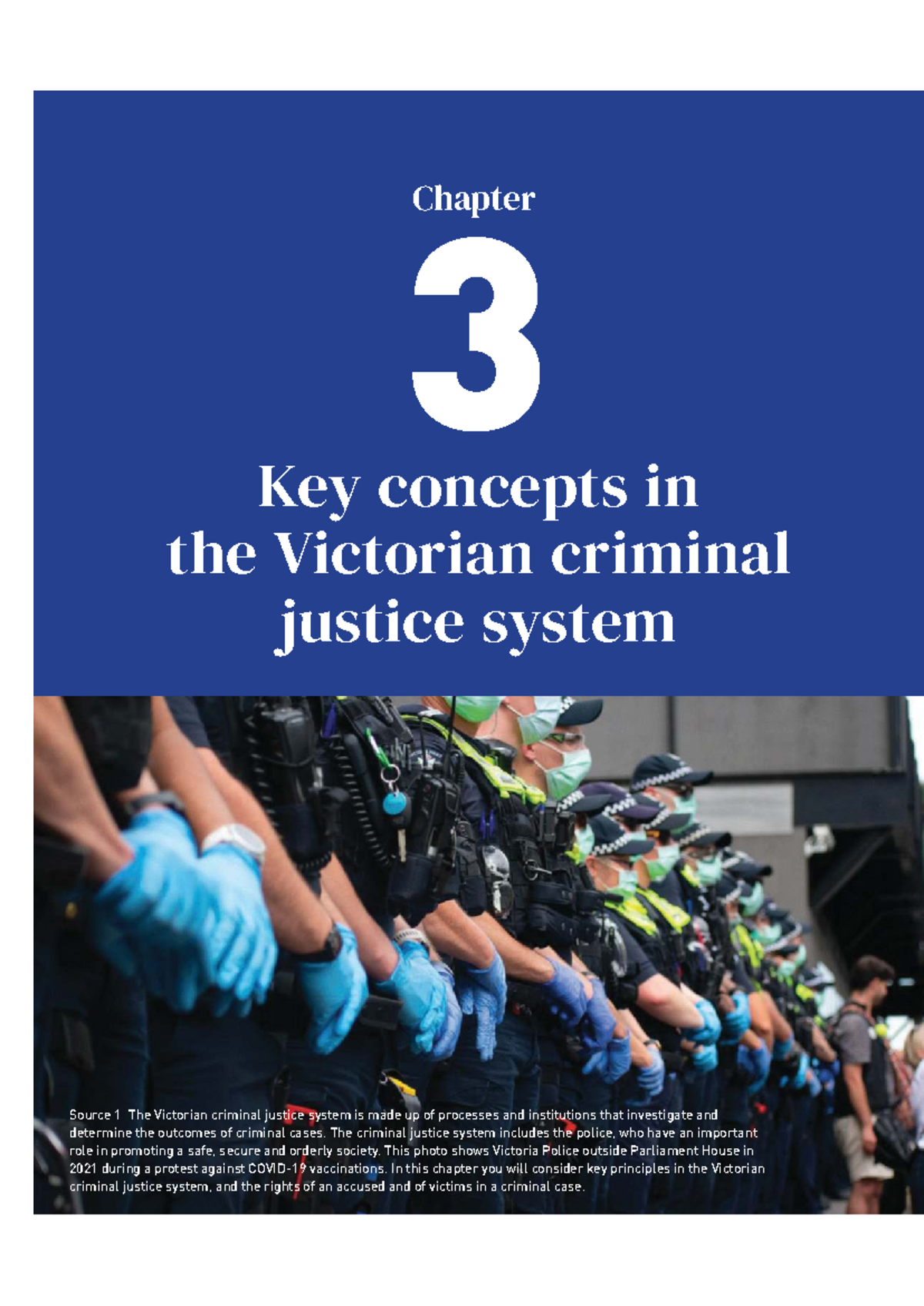 Unit 3: Key Concepts in the Victorian Criminal Justice System - Studocu