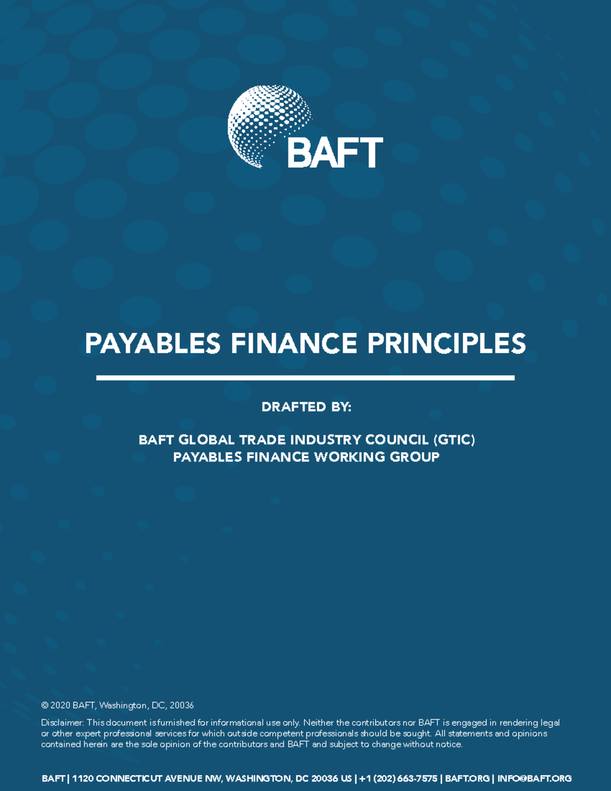 1. Payables finance principles - PAGE | 1 PAYABLES FINANCE PRINCIPLES ...