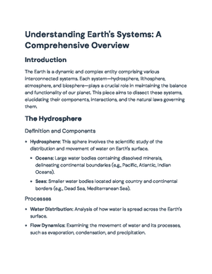 Understanding Earth's Physical Geography: Key Concepts and Processes ...