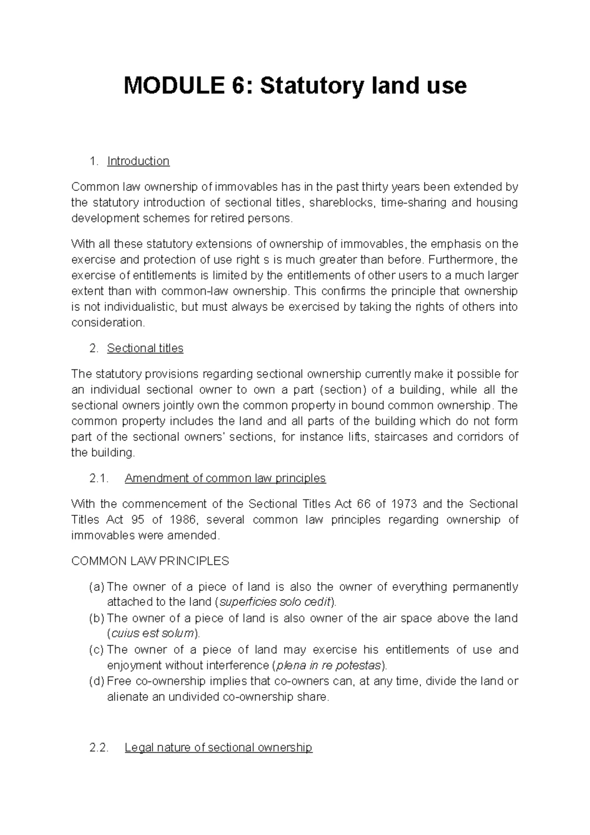 A Hendricks v M Hendricks Others ZASCA 165 case study analysis - Studocu