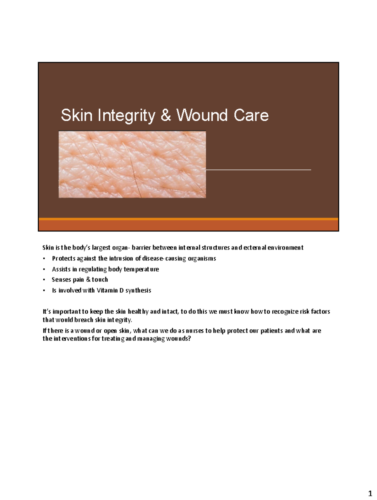Wound Care Management and Healing Phases: A Comprehensive Guide (NUR ...