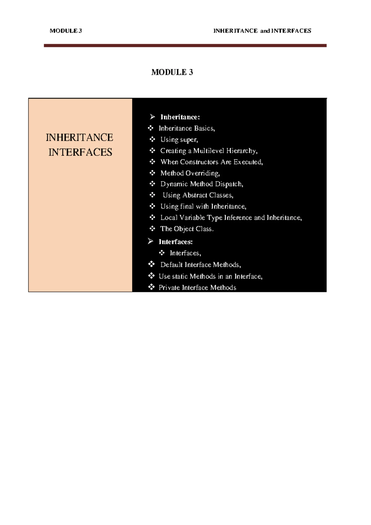 JAVA (maam) module 4B - ntg - MODULE 4,chapter- 2 EXCEPTIONS Exception ...