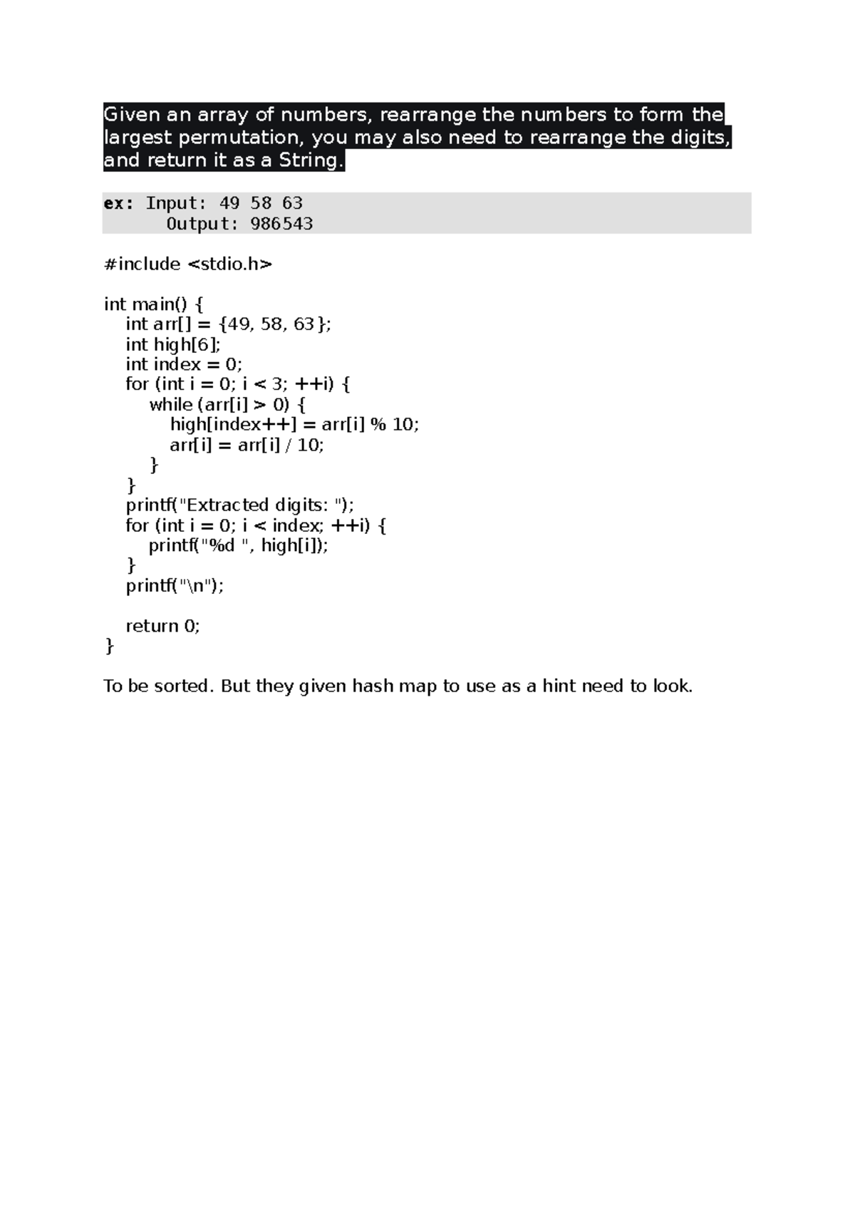 DSAcodingquestions - coding questions - Given an array of numbers ...