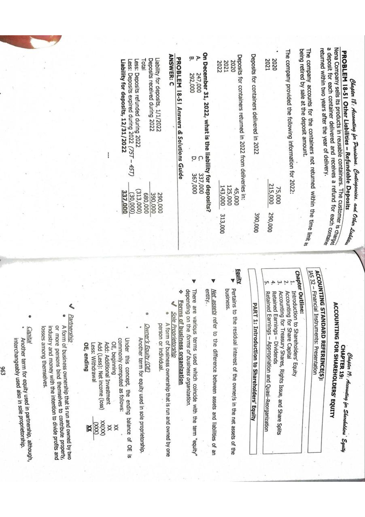 Chapter 19: Accounting for Shareholders' Equity - Key Concepts and ...