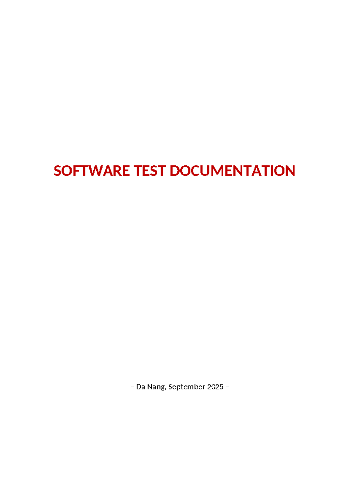 SOFTWARE TEST DOCUMENTATION (Final) - AI Makeup System - Studocu