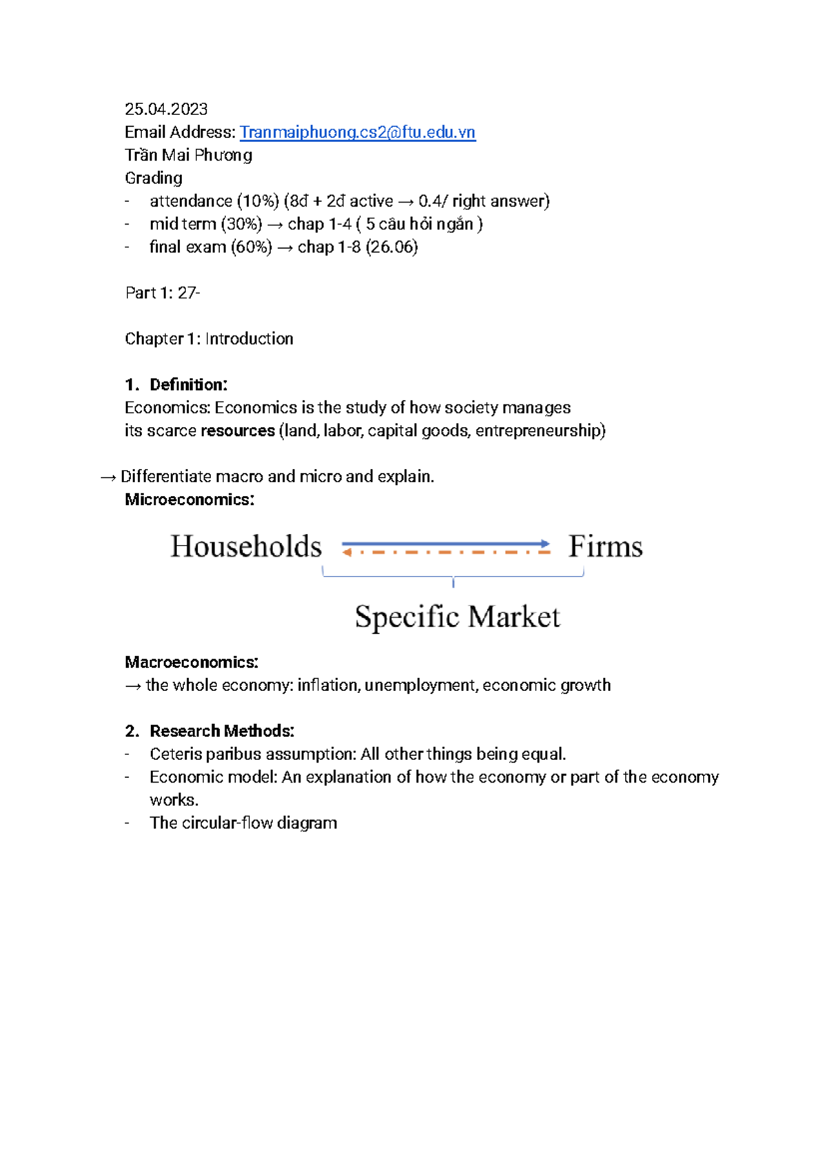 Microeconomics - Key Concepts and Exam Preparation Notes - Studocu