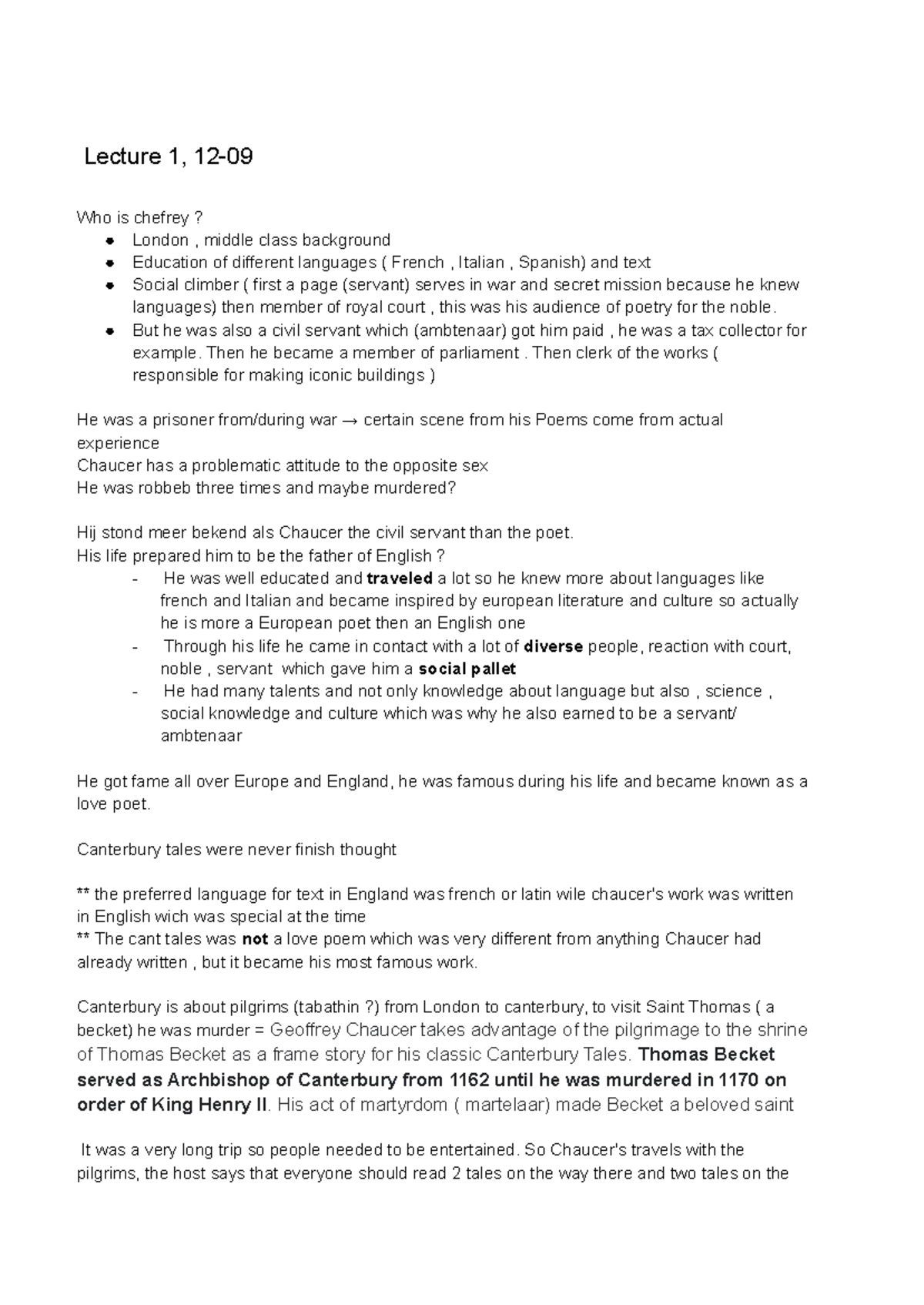 Philology Notes & Assignments - Course Code 4 - Studeersnel