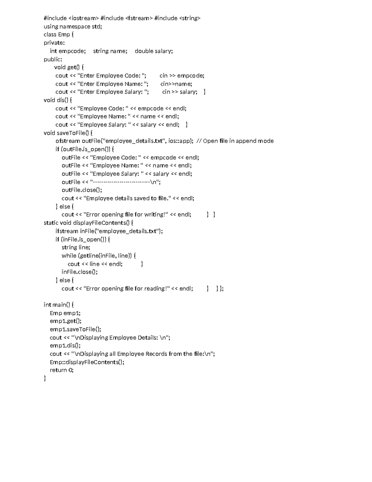 File handling project - file handlling in c - #include #include - Studocu