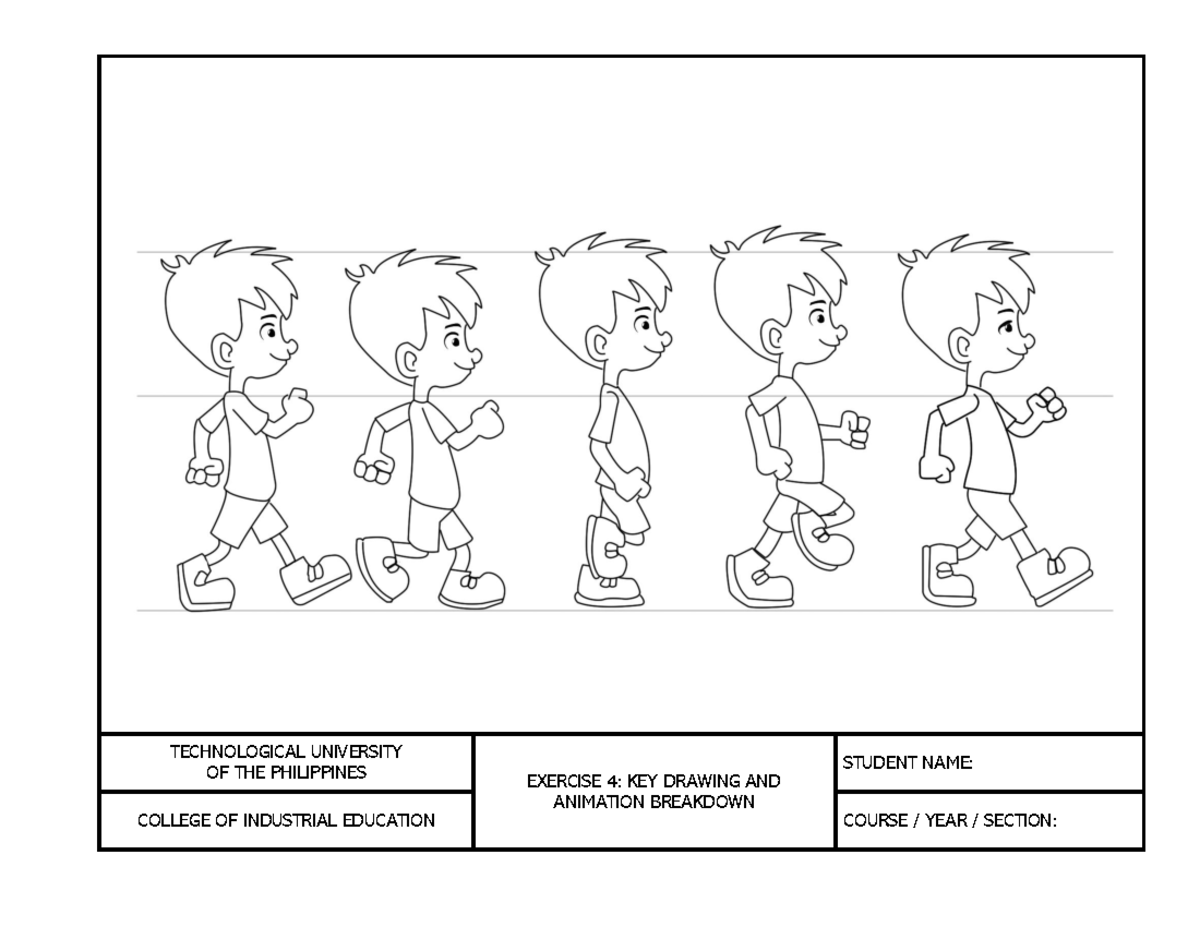 Key Drawings And Animation Breakdowns