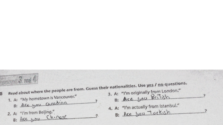 Lesson 3-4: Understanding Nationalities and Personal Introductions ...