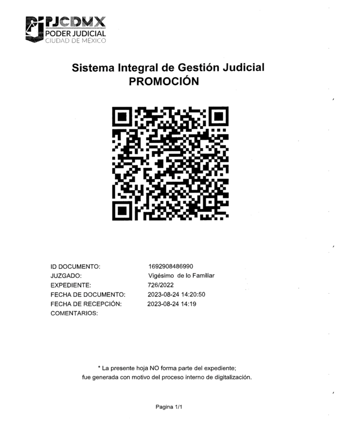 Promocion - civil - rj^>Mx PODER JUDIciÁL CIUDAD DE MEXICO Sistema ...