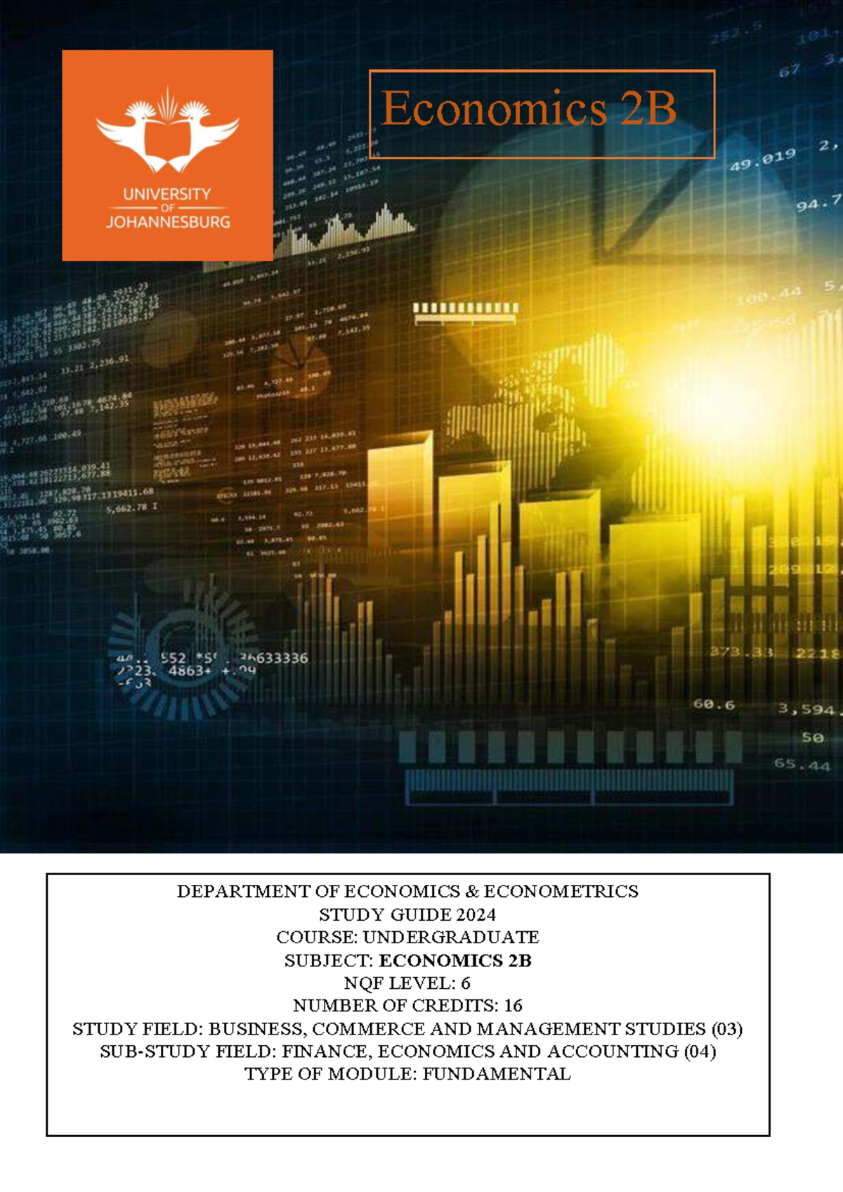 ECO2B Econometrics Study Guide: Key Concepts & Assessments 2024 - Studocu