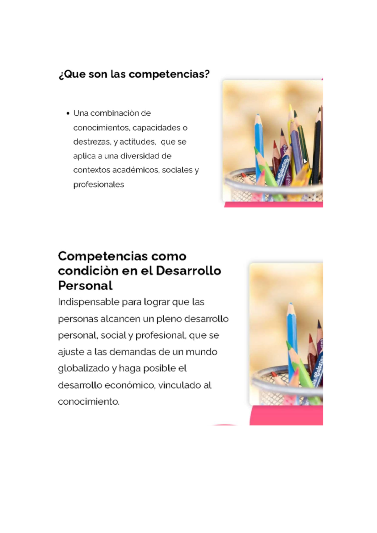 Competencias: Claves para el Desarrollo Personal y Profesional - Studocu