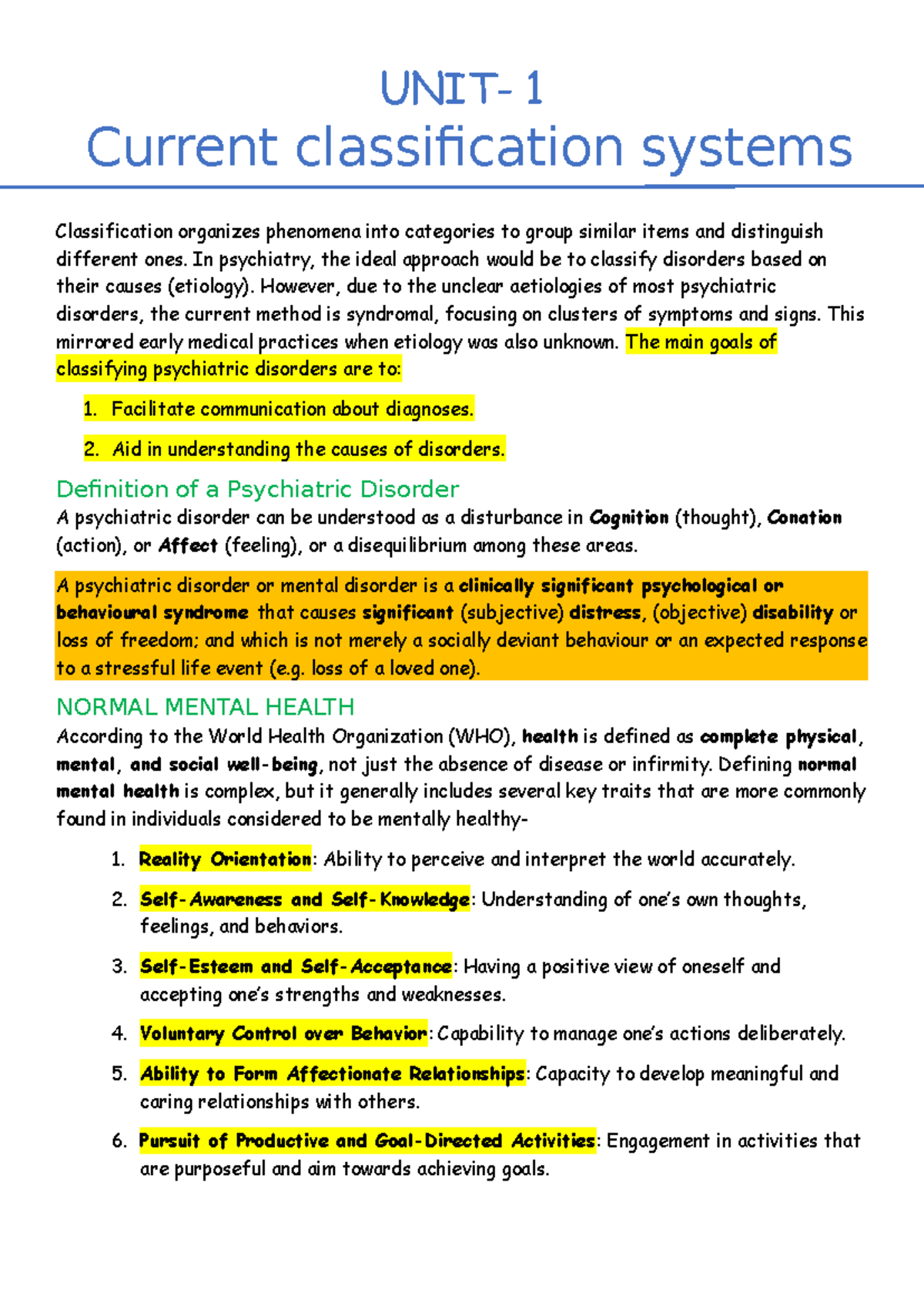 Psychiatric Classification Systems: Understanding Disorders and ...
