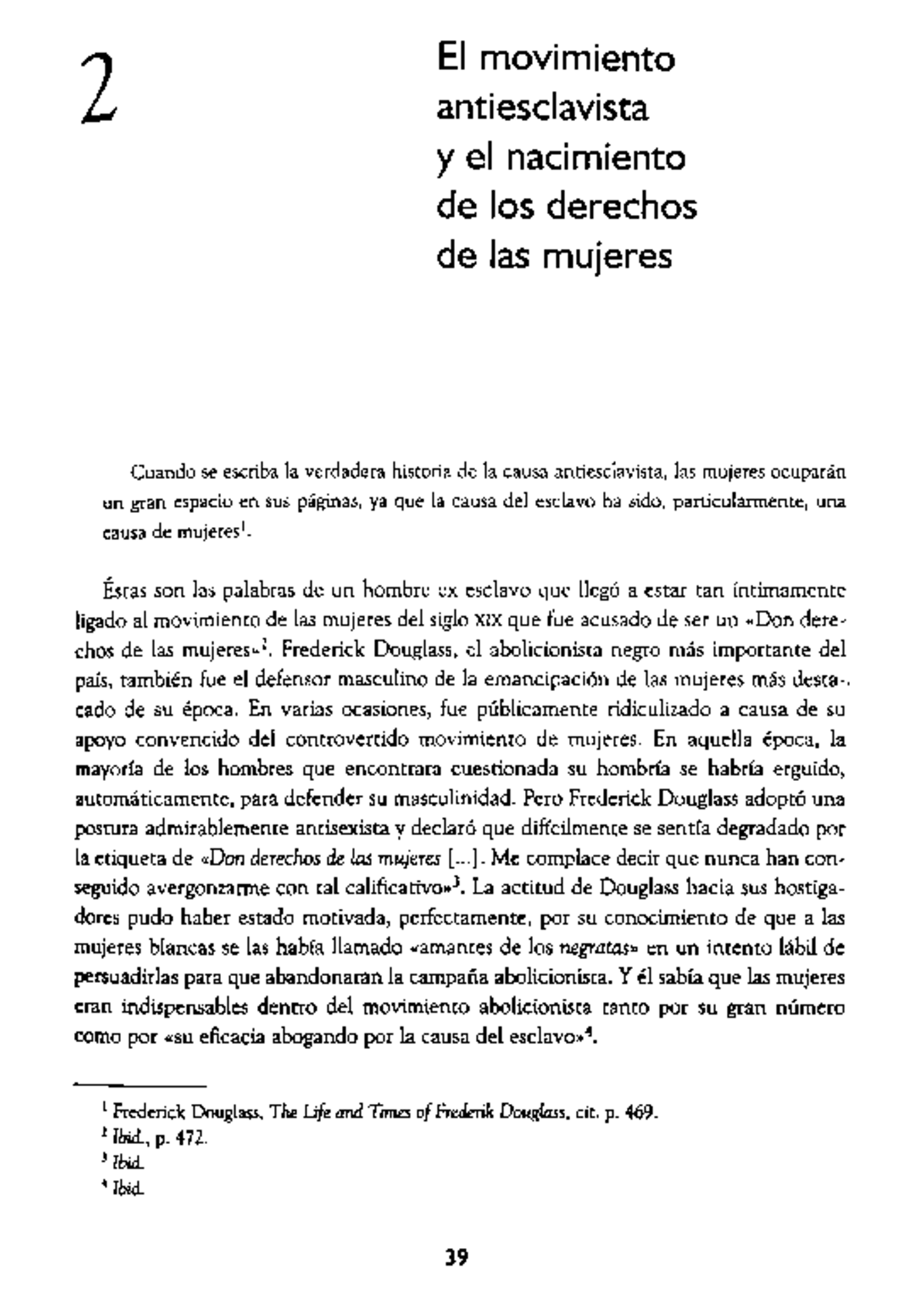El movimiento antiesclavista y los derechos de las mujeres en el siglo ...