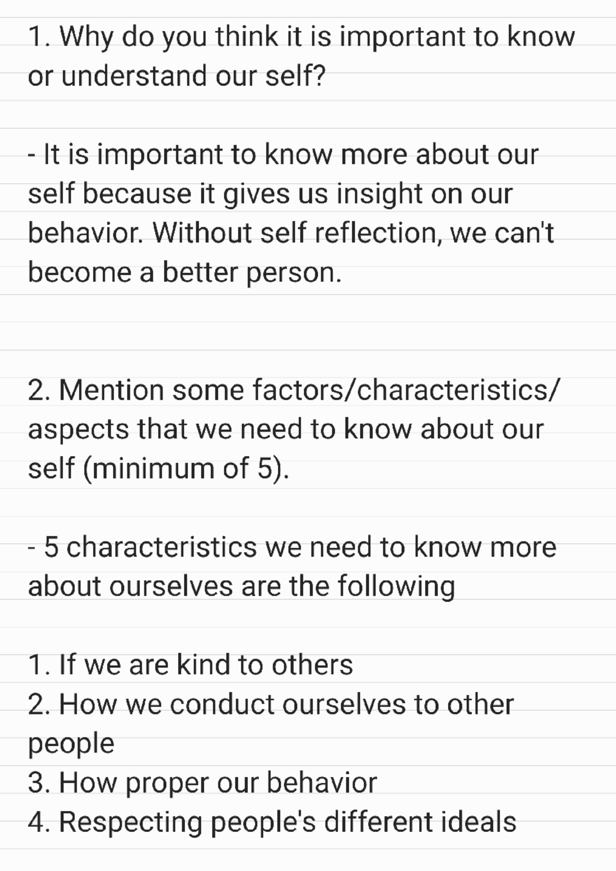 Understanding ourselves: key aspects of self-awareness and behavior ...