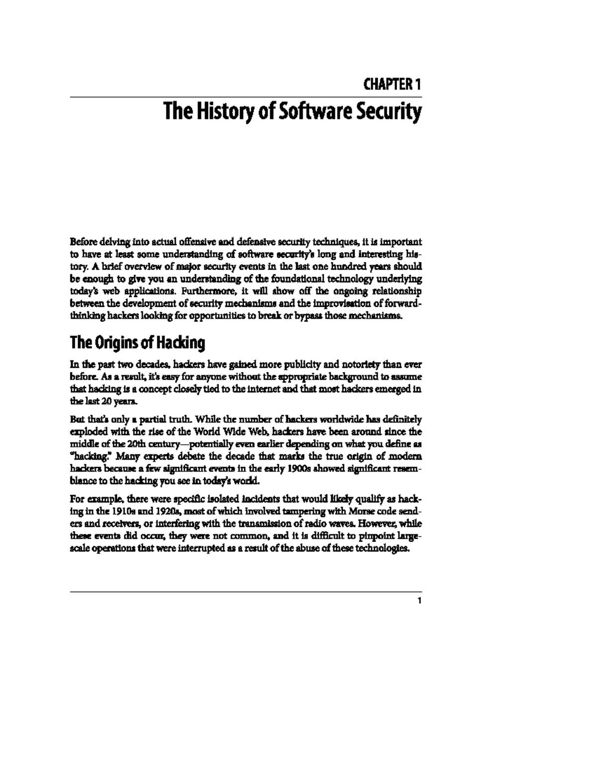 History of Software Security: Insights and Key Developments (CS101 ...