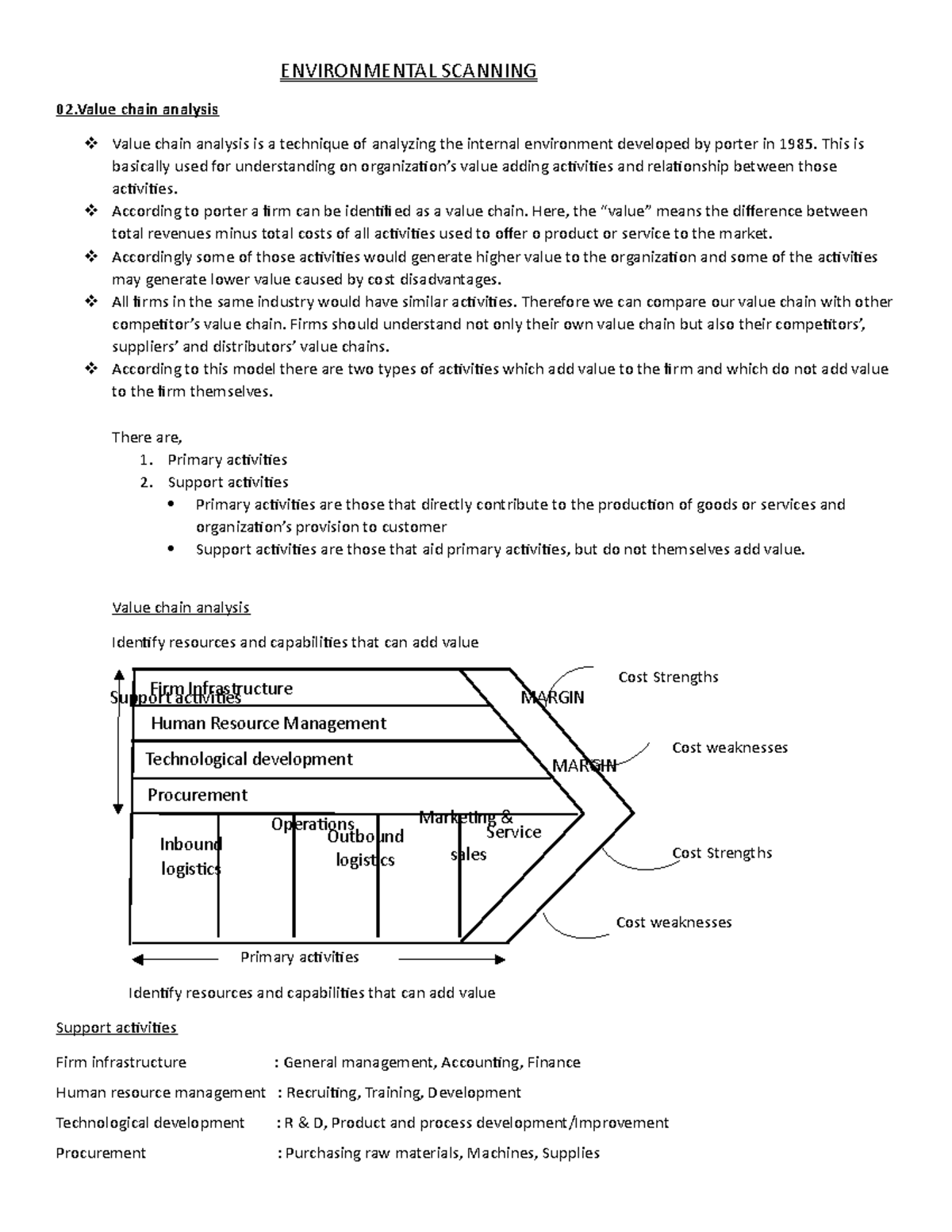 SM Ch02: Effective Strategies for Environmental Scanning Analysis - Studocu